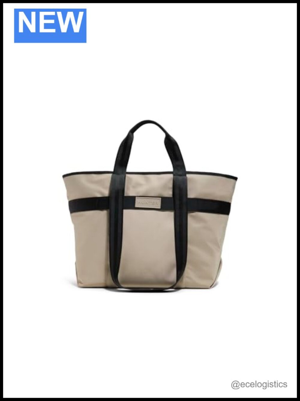 Weekday Tote Bag Nylon Padded Laptop Pocket Travel